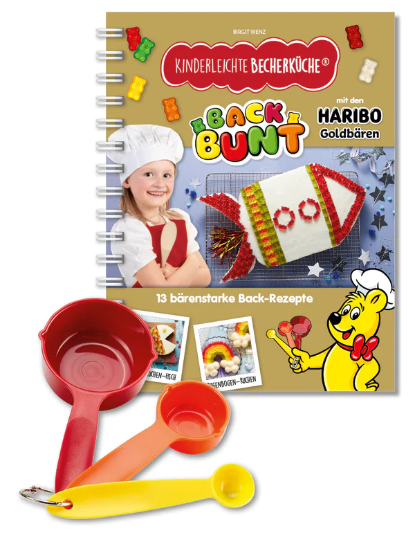 Kinderleichte Becherküche – Back Bunt mit den HARIBO Goldbären